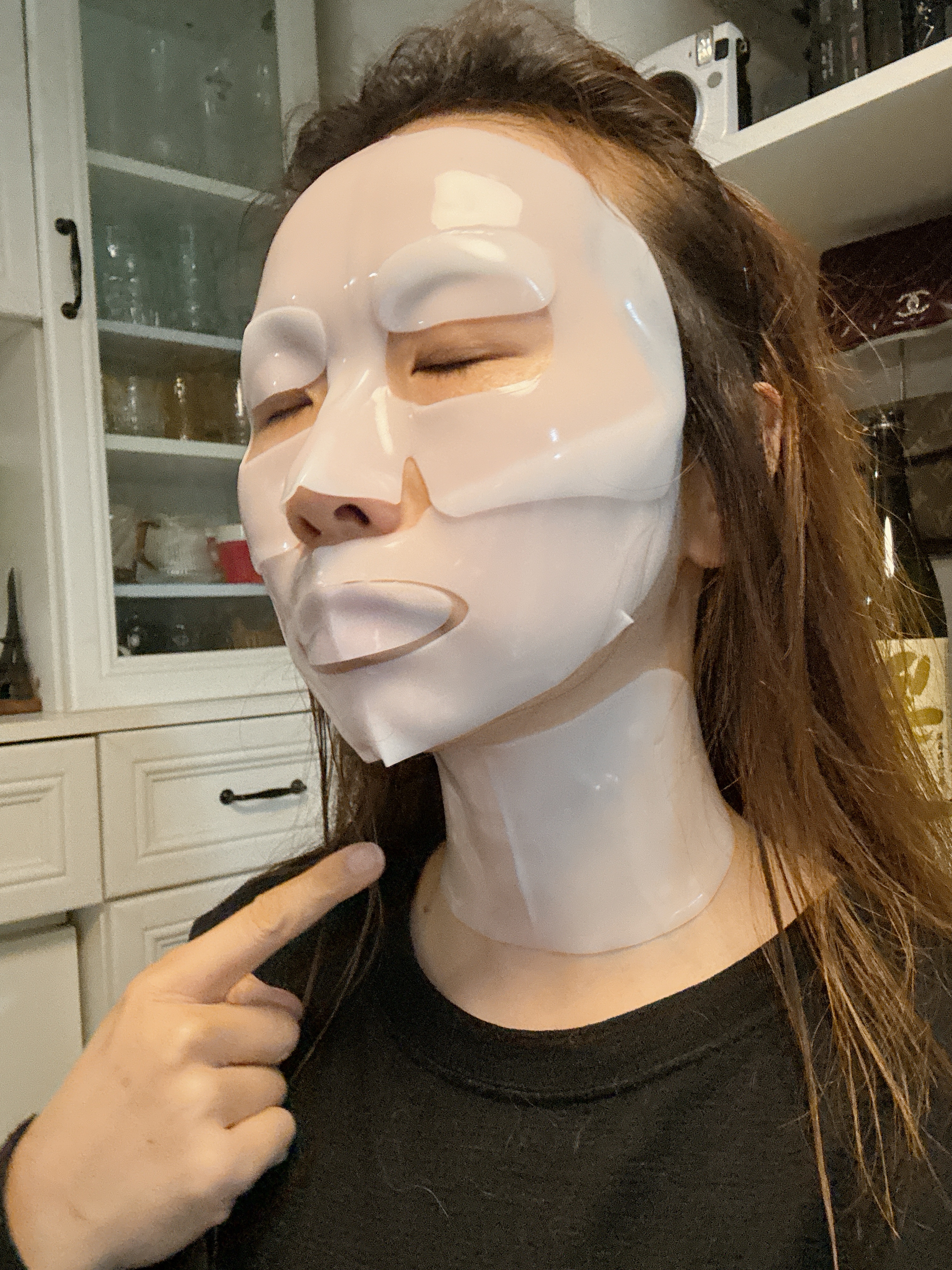 【NUBORN CELL】 HYDROGEL COLLAGEN NECK MASK 【5片】