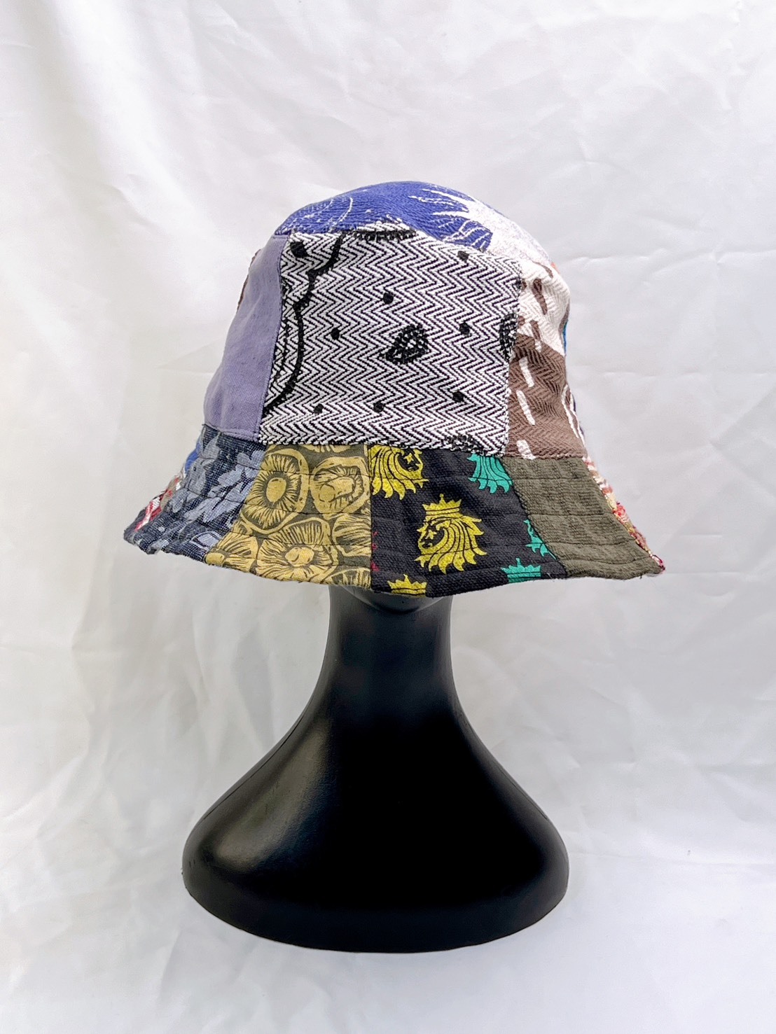 尼泊爾拼布漁夫帽