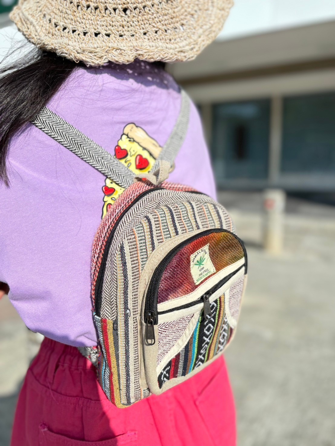 圖騰雙肩後背包（小）