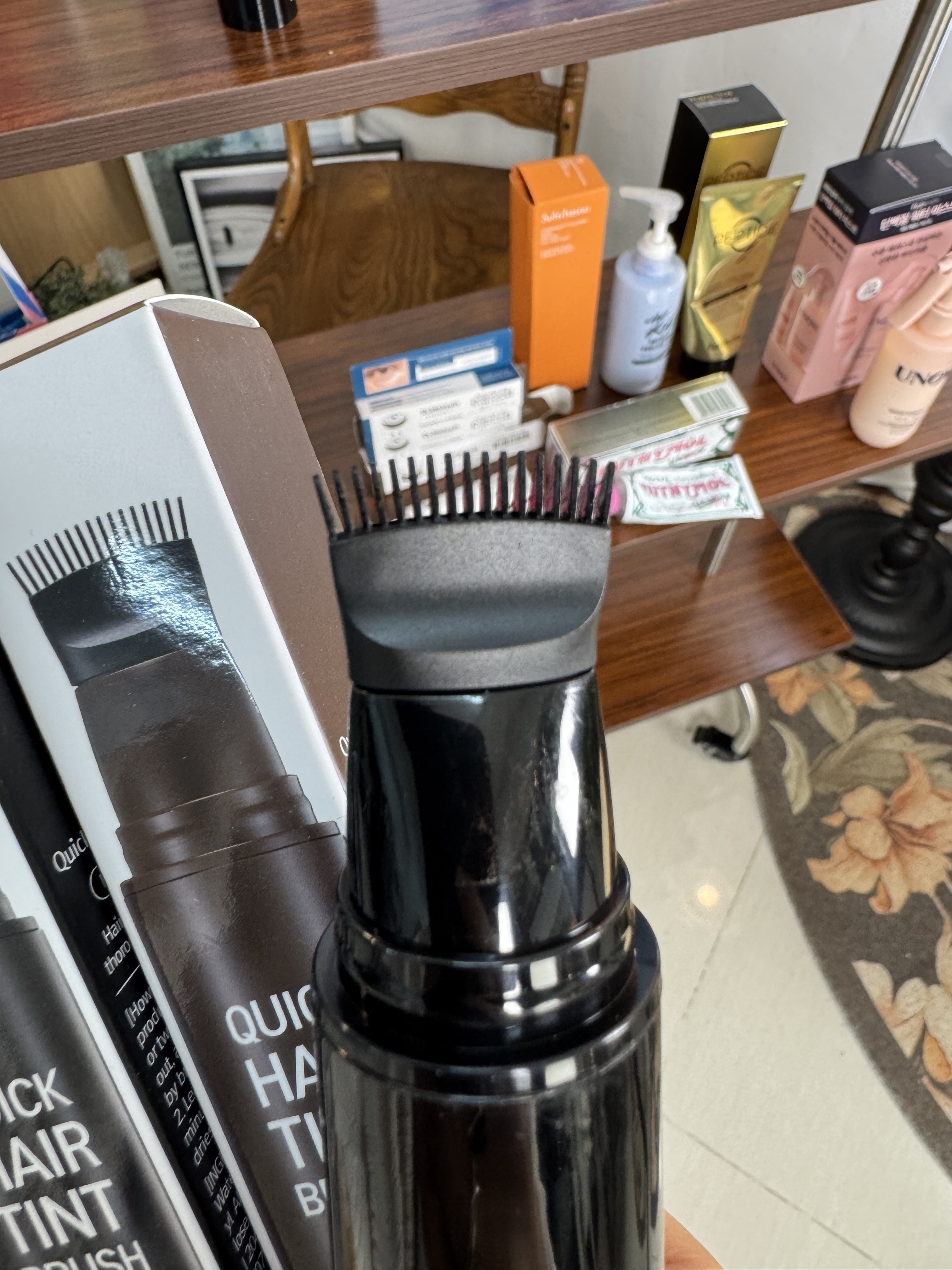 【Rire 】快速染髮掃 (黑/啡)