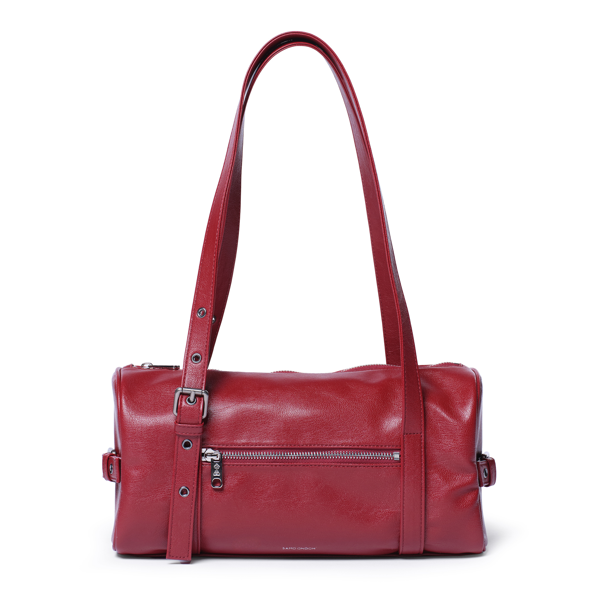 【SAMOONDOH】【送料・関税込み】Zipper shopper bag zipper shopper bag M goat black