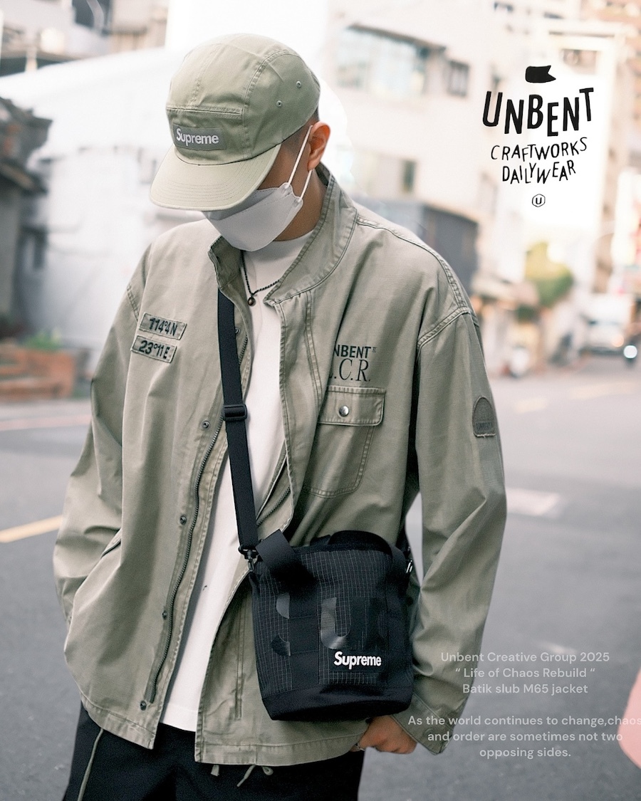 廓身版型| UNBENT® 24AW M-65 軍事布章軍外套