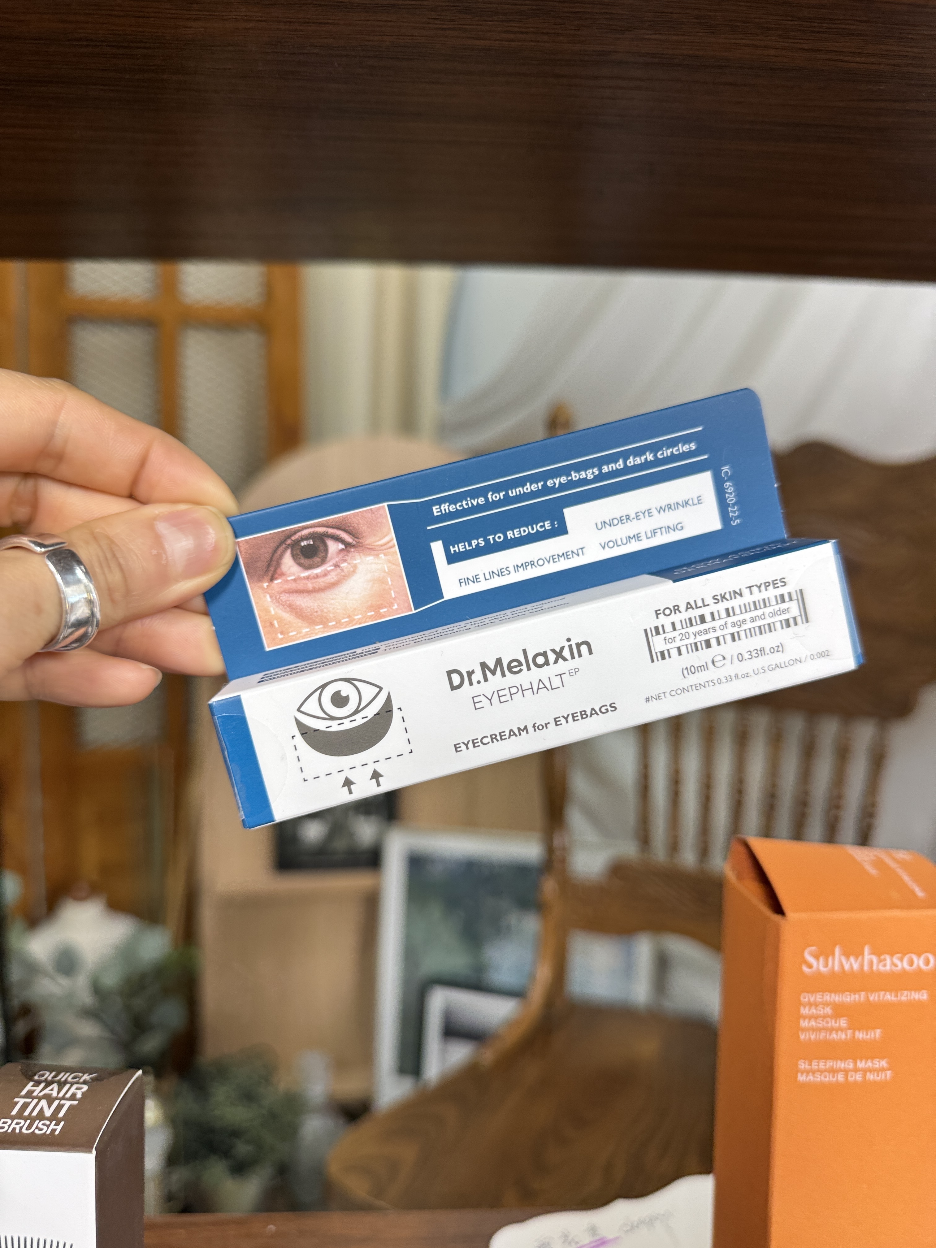 Dr.MELAXIN：緊緻頸霜20ml/眼袋 Eyephalt 隱形霜10ml 【自由揀3支，平均$220/支】