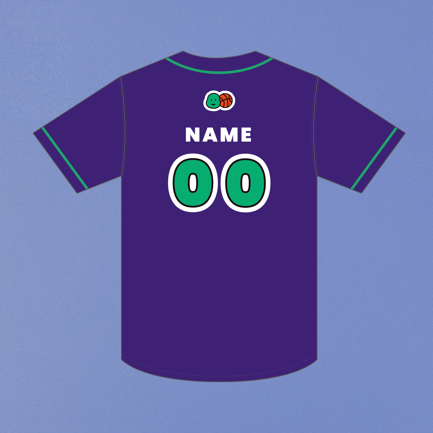 24-25 JOGUMAN-攻城獅棒球衣｜紫