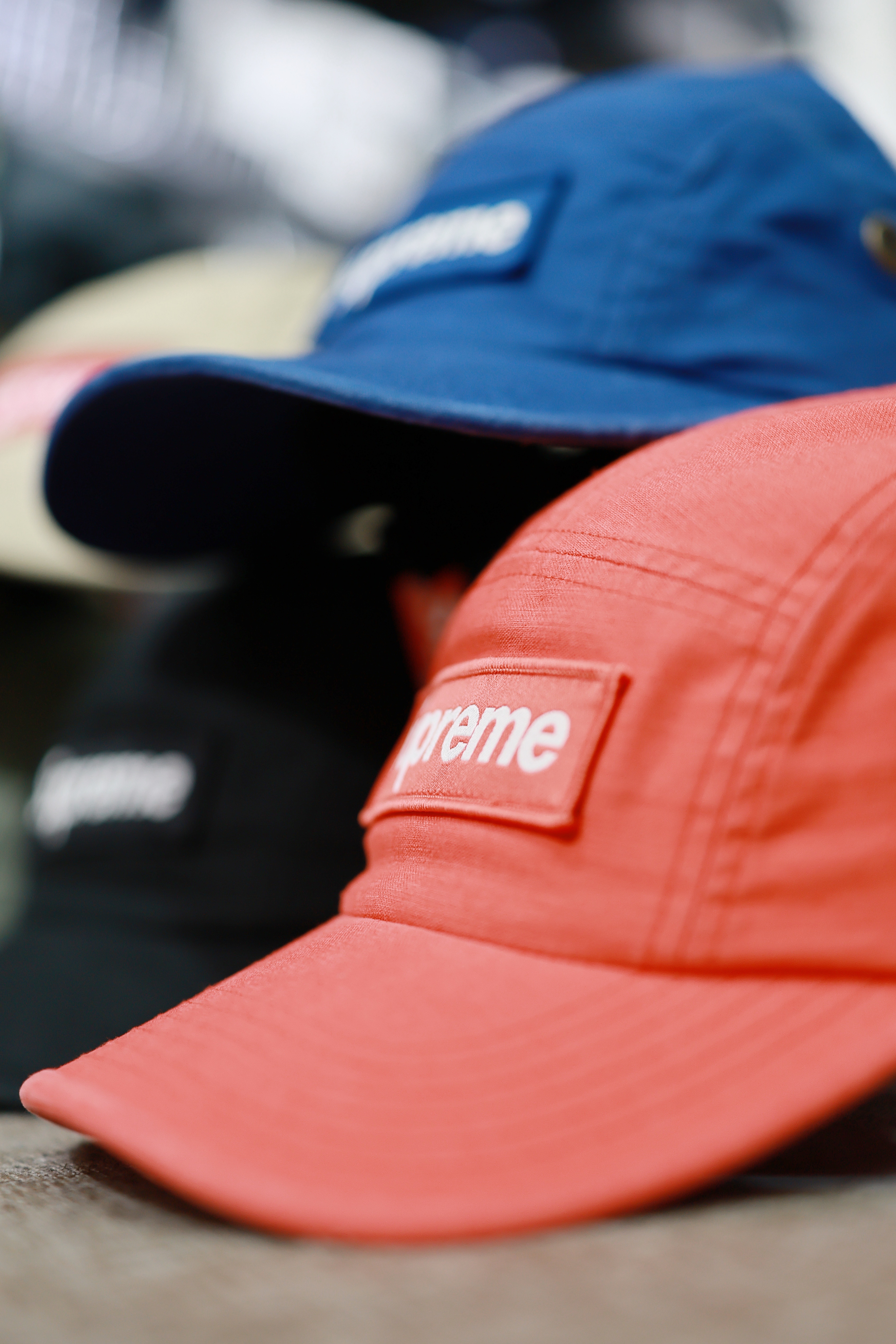 SUPREME SS25 MILITARY CAMP CAP 帽