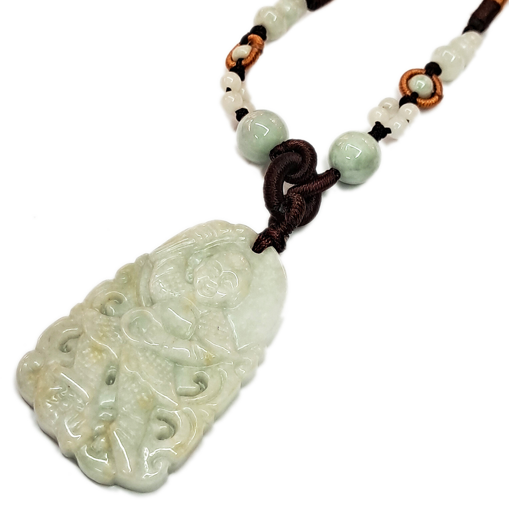 三太子{玉}中國結項鍊【十方】139028