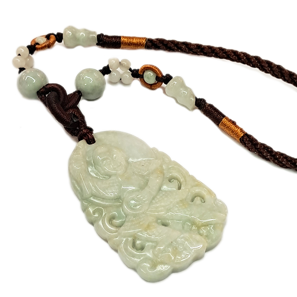 三太子{玉}中國結項鍊【十方】139028