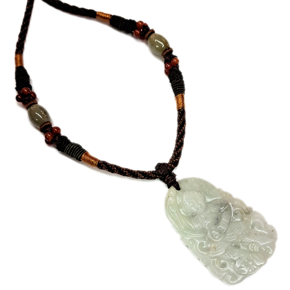 三太子{玉}中國結項鍊【十方】139079