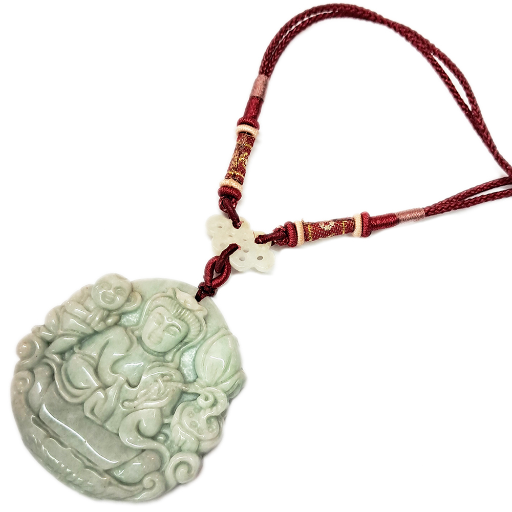 送子觀音玉珮項鍊【十方】140646