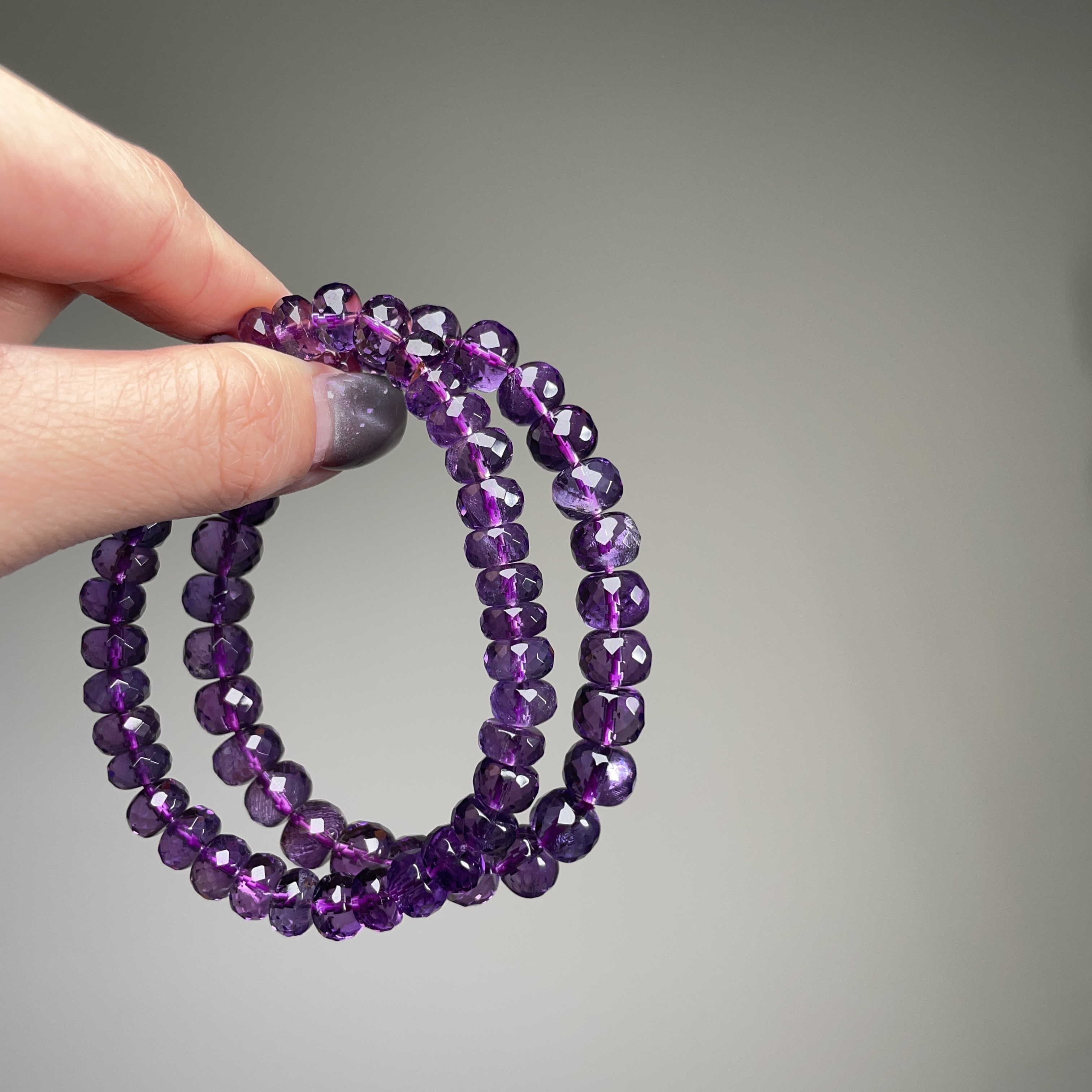 幽蘊靈光 · 深紫鑽切紫水晶