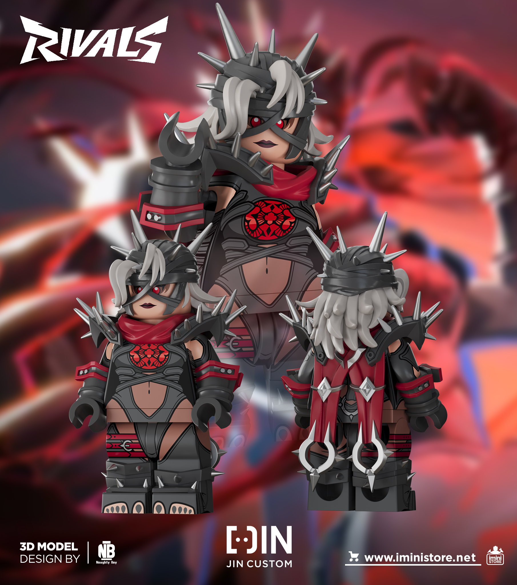 [JIN Custom] [Preorder] Marvel Rivals - Invisible Woman [PADprinted]