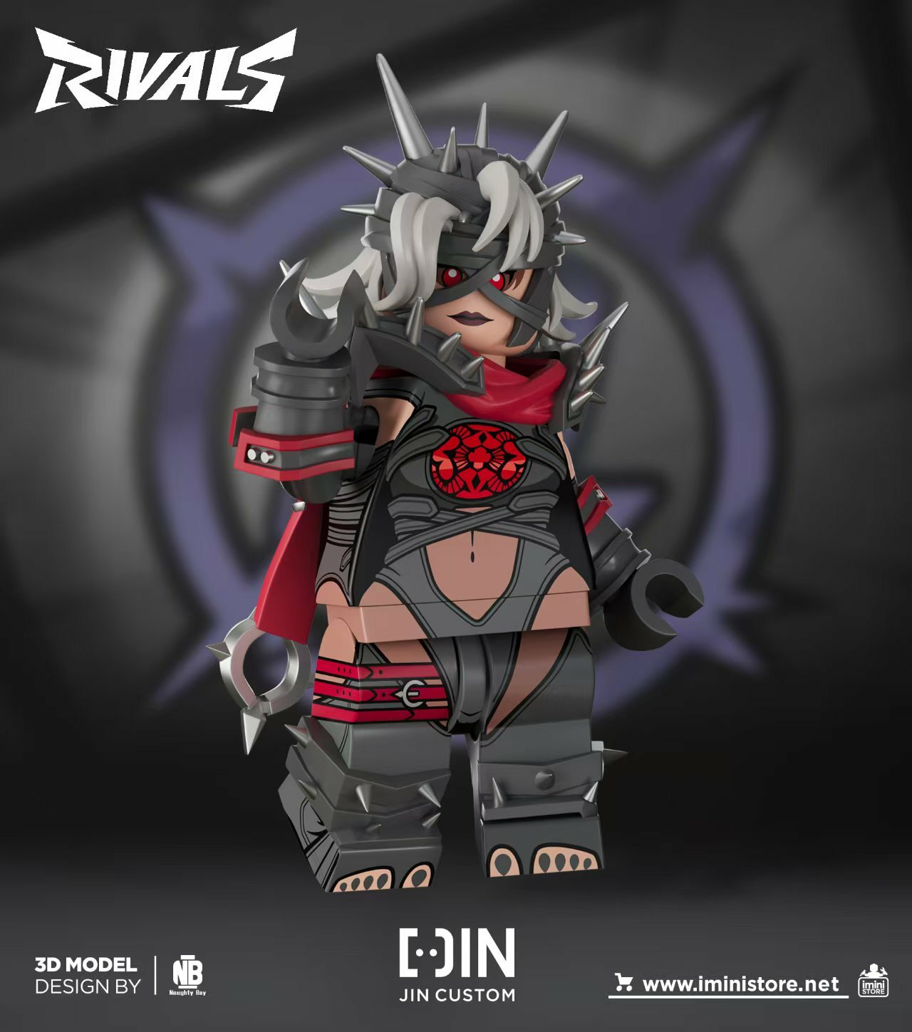 [JIN Custom] [Preorder] Marvel Rivals - Invisible Woman [PADprinted]