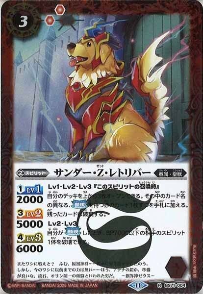 BS71-004 サンダー・Z・レトリバー R