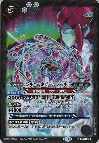 BS71-062 シルバーホイールシールド R