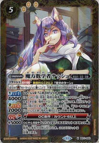 BS71-050 魔方数学者ナッシュ M