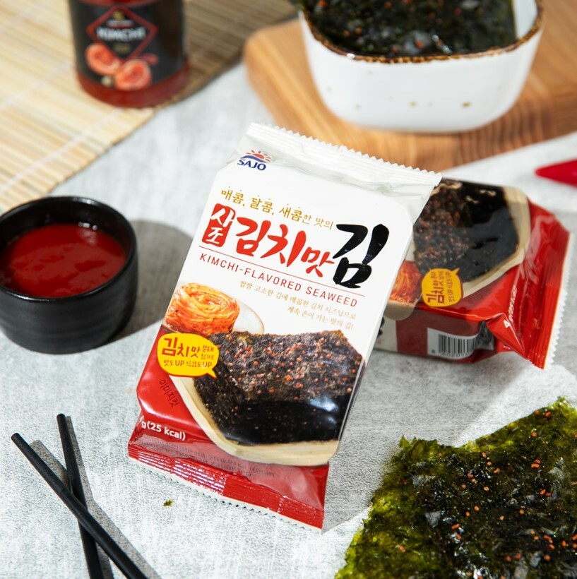 韓國 SAJO 泡菜 海苔 量販包 4g X 16包入