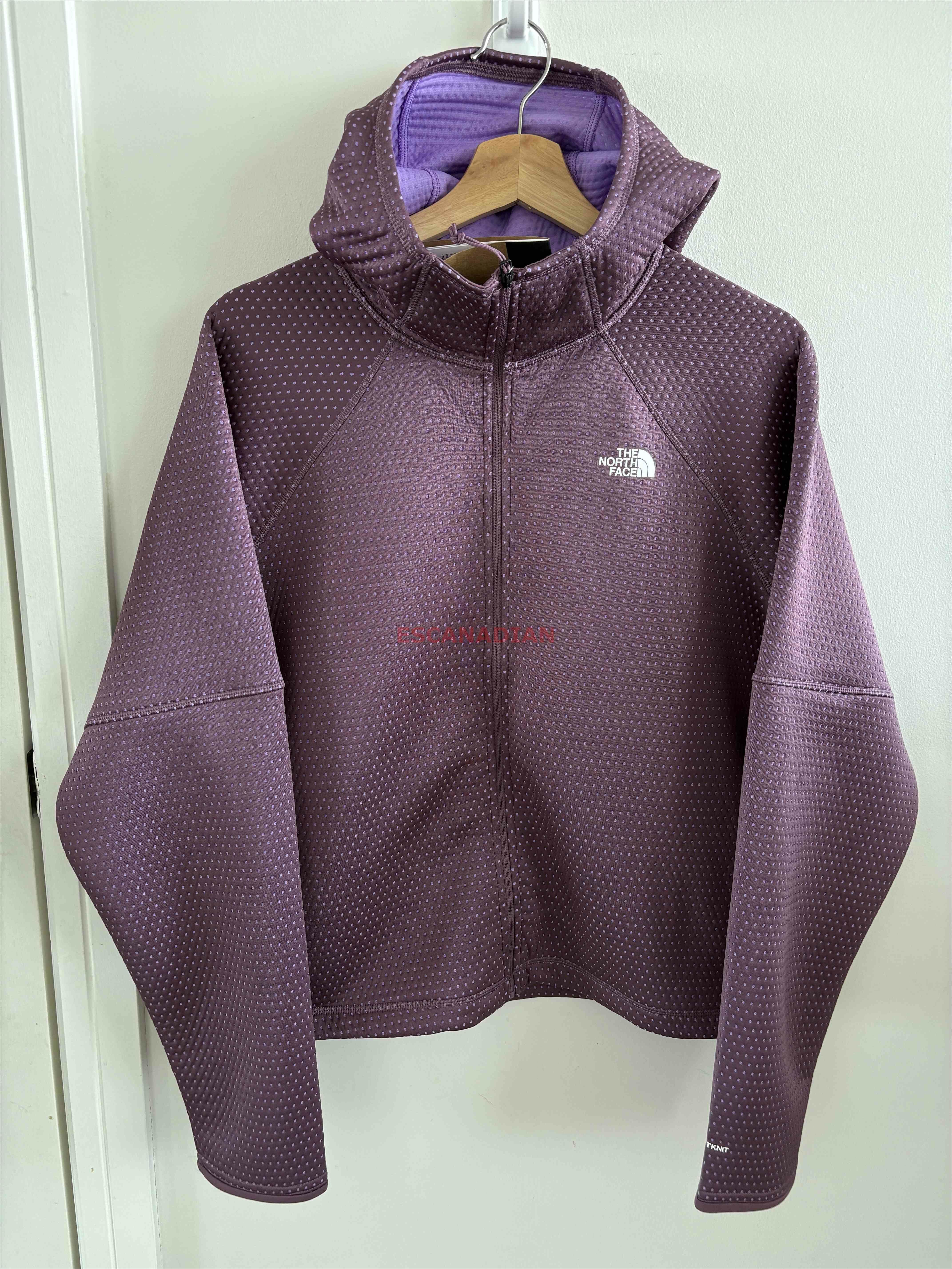 THE NORTH FACE 女大人 機能型 Dotknit面料 排汗 快乾 連帽外套