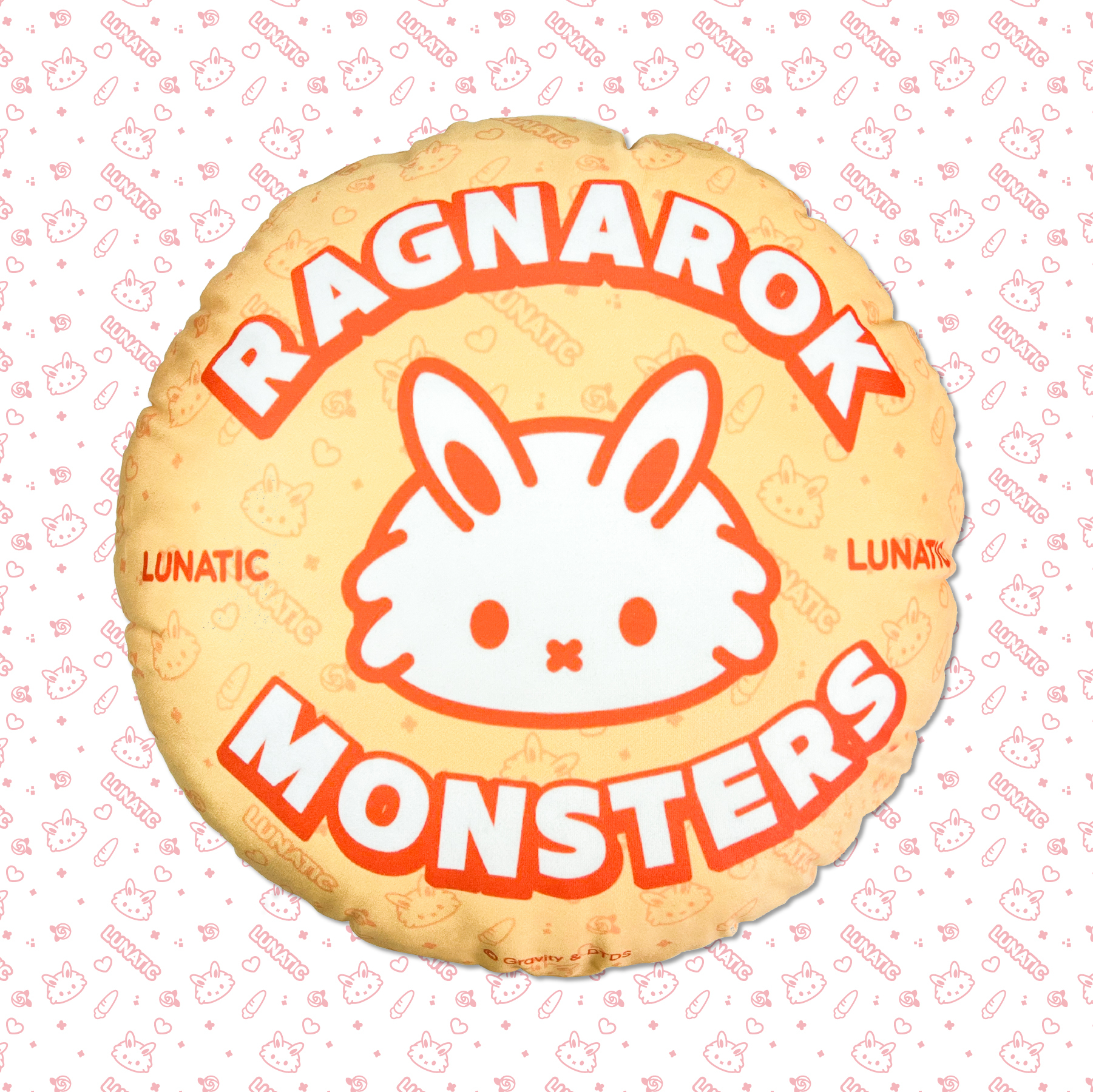 《RO仙境傳說》瘋兔圓形抱枕(45cm)