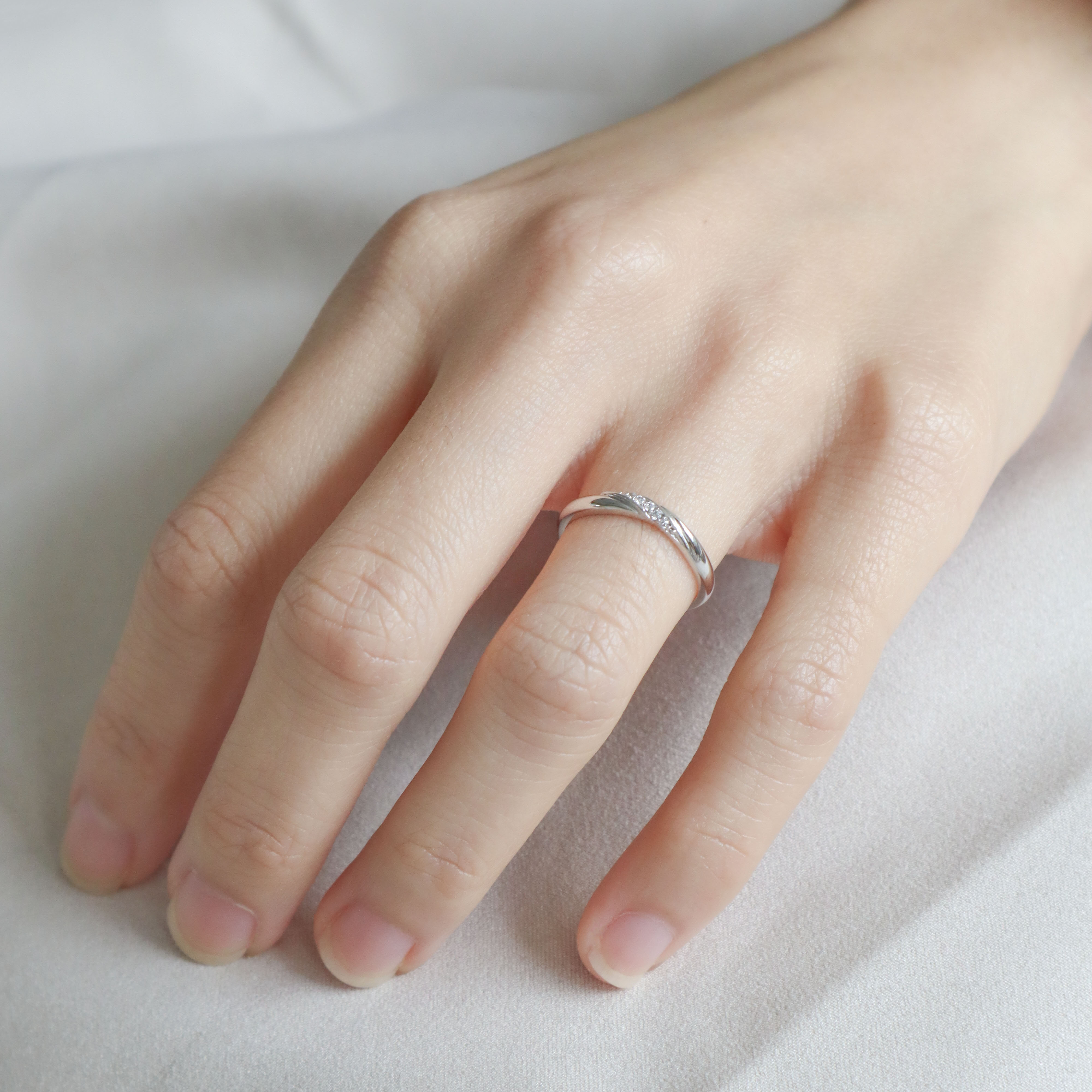 Silver/水波曦光戒指