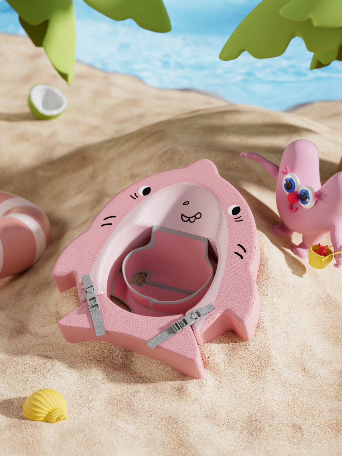 Baby Shark Swim Ring
