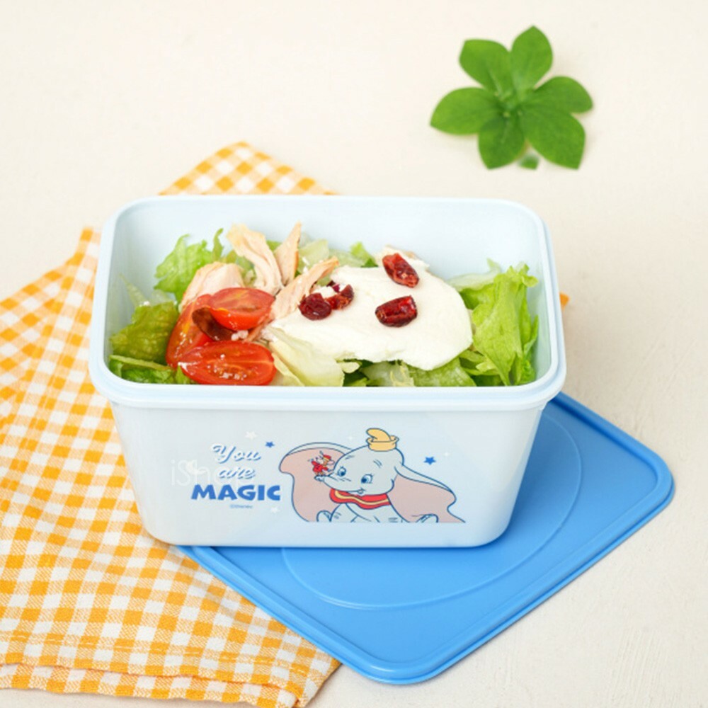 【現貨】迪士尼 小飛象 小熊維尼 沙拉盒 零食盒 野餐 保鮮盒 800ml/1200ml