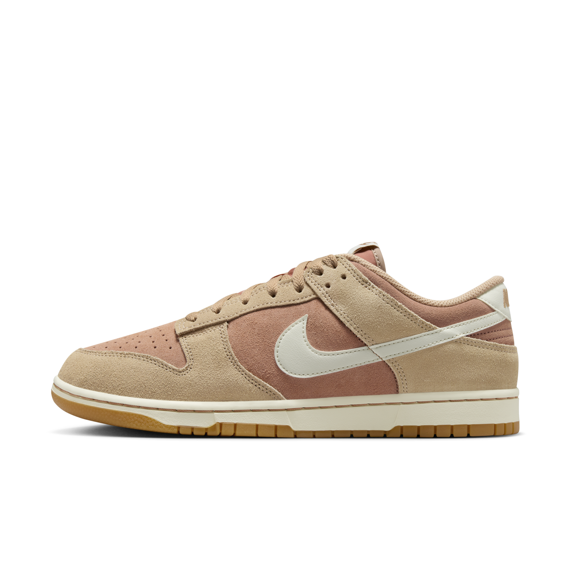 男鞋 NIKE DUNK LOW RETRO SE 'Hemp' 磚紅小麥 麂皮 復古 膠底 休閒鞋【HQ1931-200】