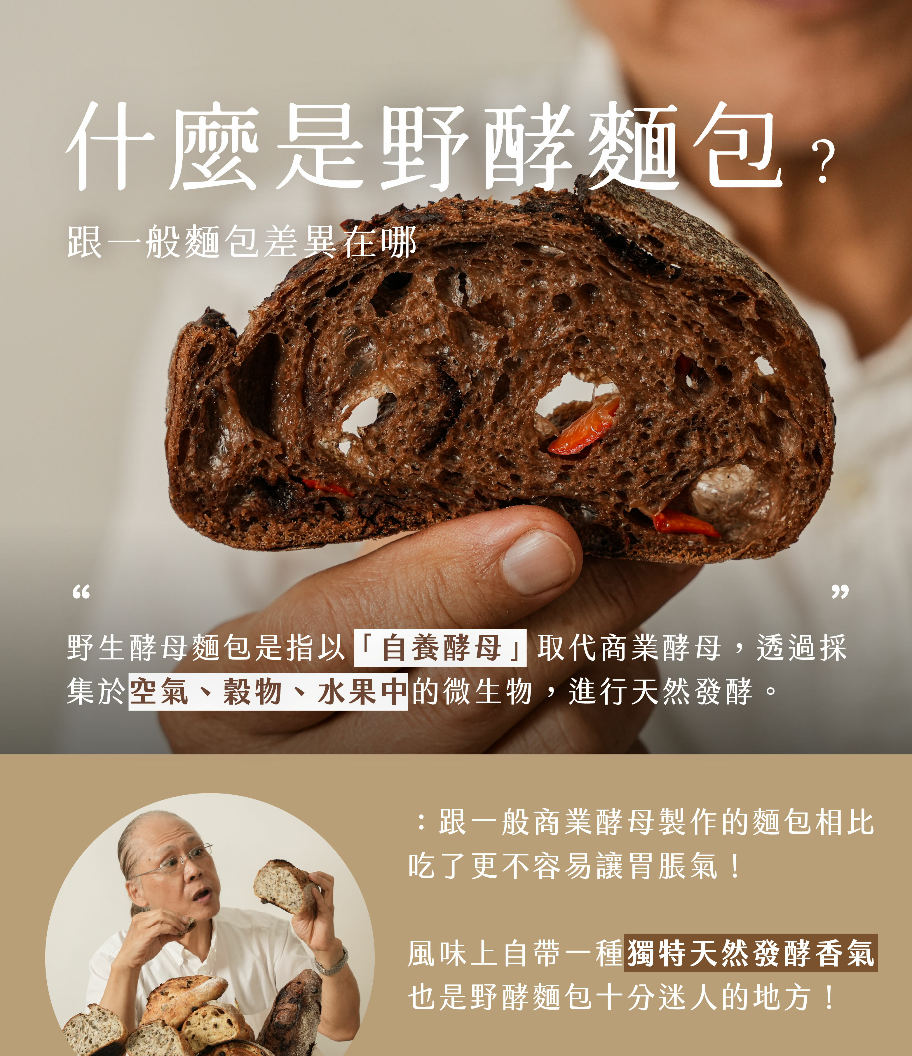 野酵麵包快速QA