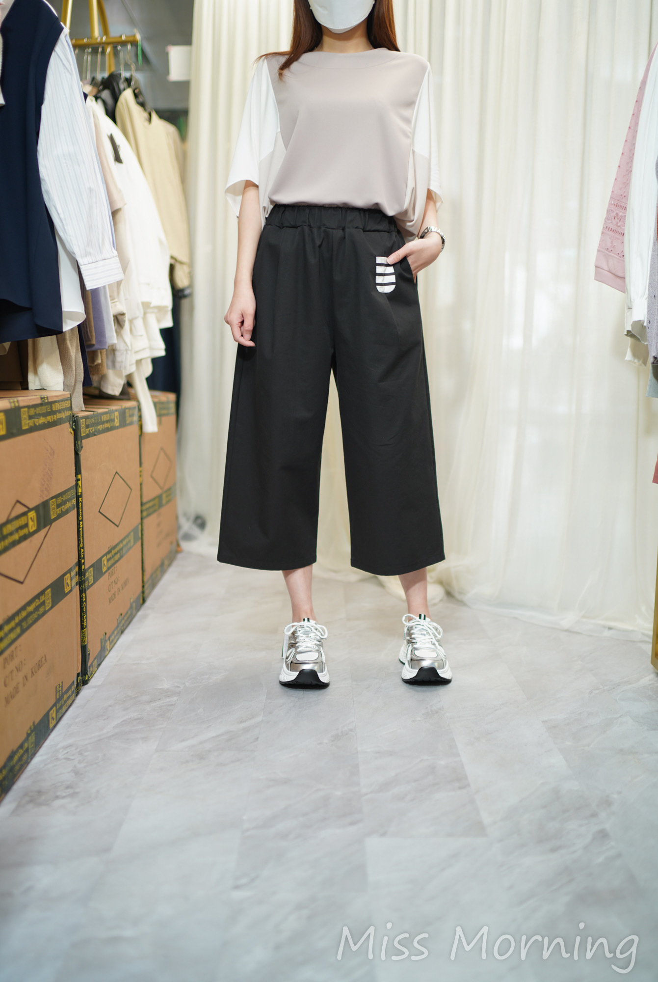 顯瘦蝙蝠袖上衣(14464)