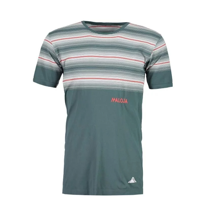 【Maloja】男抗UV吸濕排汗Ｔ恤 / 8MA25221-[綠]
