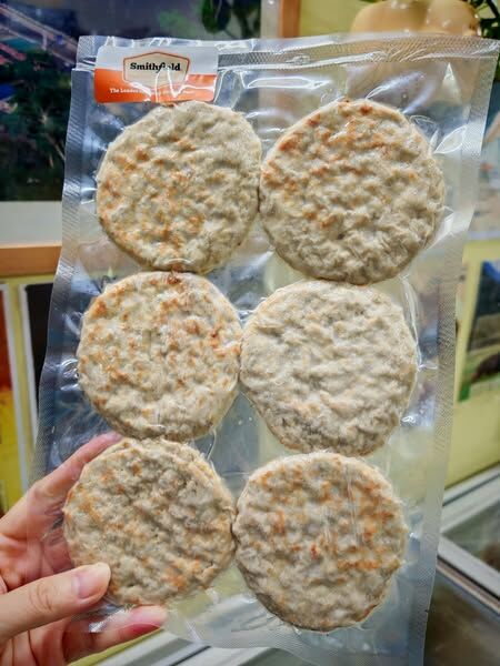 美國smithfield 優質豬柳漢堡扒（6pcs)