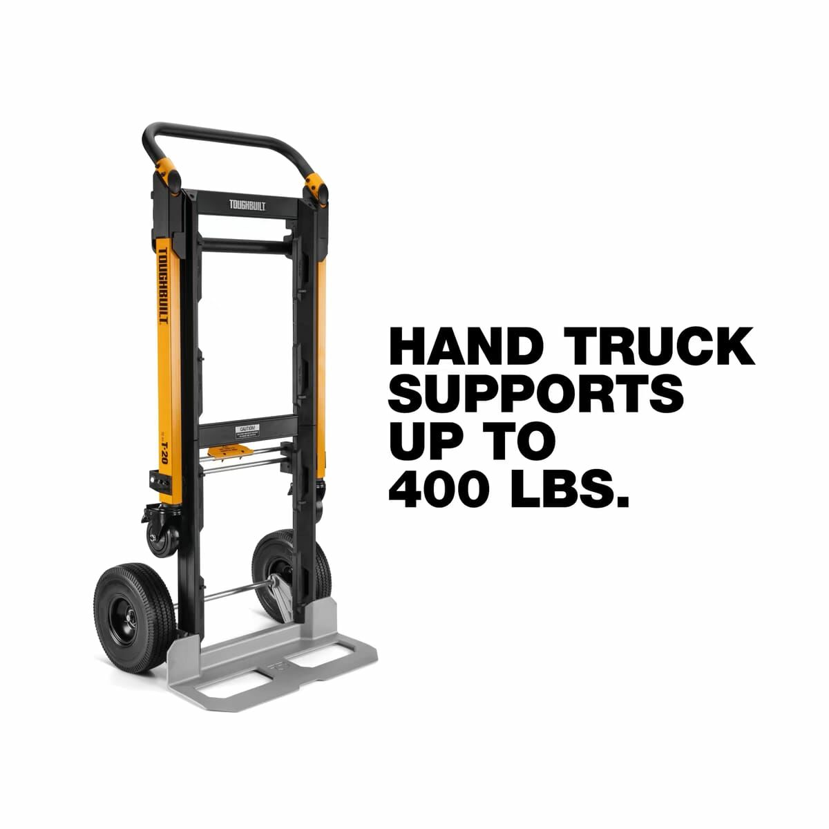 TOUGHBUILT新款二合一手推車堆叠箱工具TB-B1-T-20