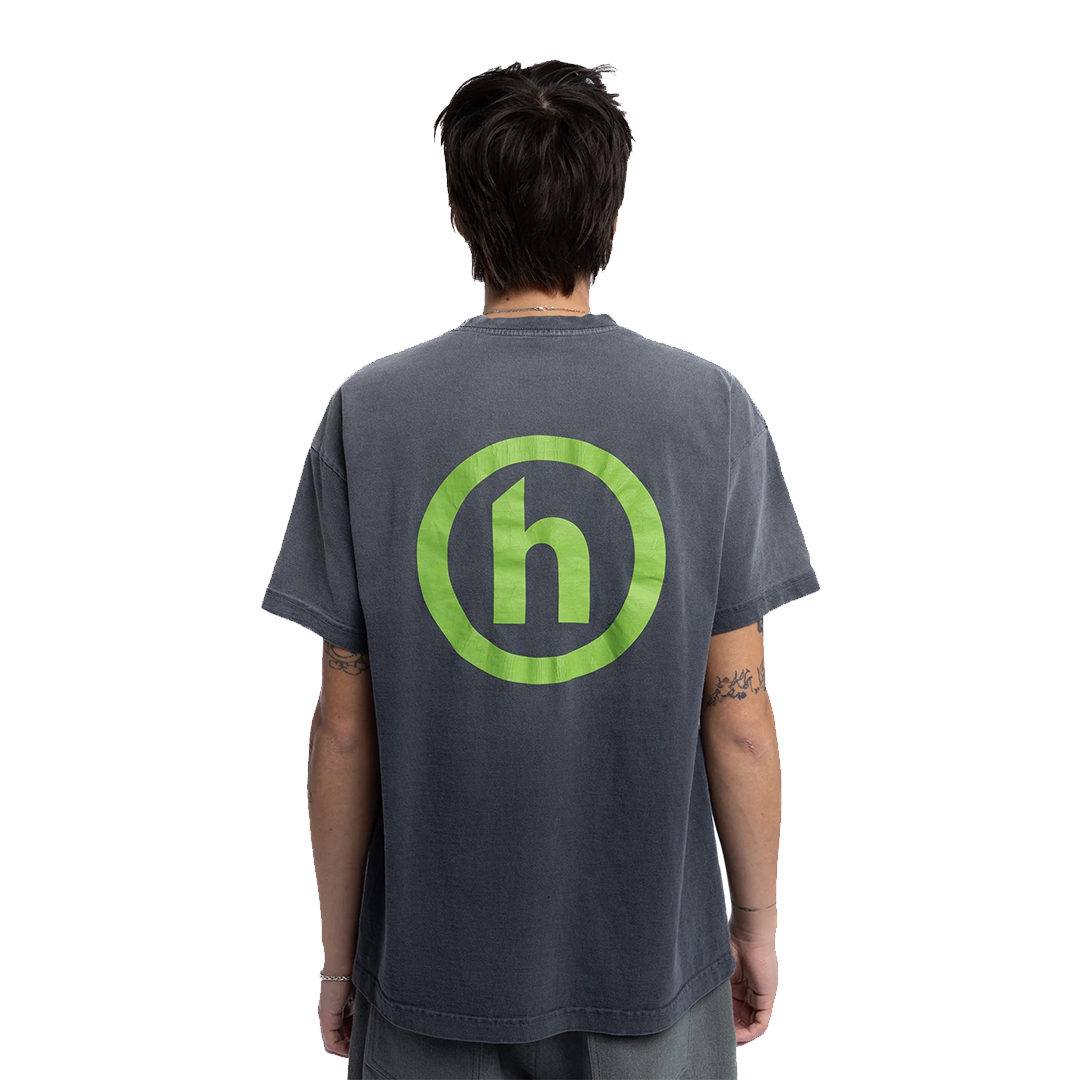 HIDDEN NY Tシャツ L モスグリーン Hidden NY Small h Logo Vtg Tee 綠h 水洗短T 炭灰| FLOMMARKET