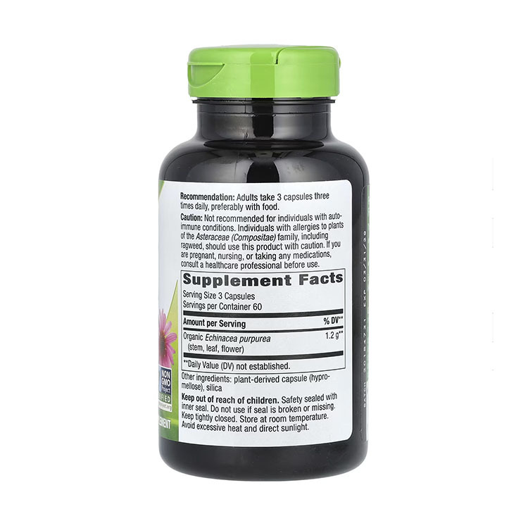 Nature's Way, Echinacea 400 mg, 180 Vegetarian Capsules