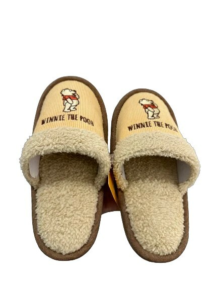 【現貨】迪士尼 小熊維尼 湯姆貓與傑利鼠 毛絨絨室內拖鞋