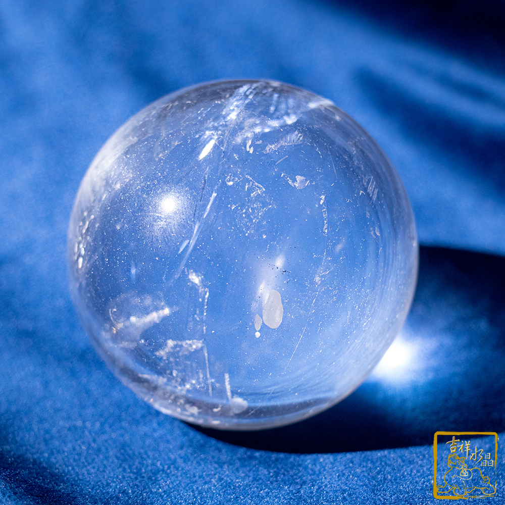 白水晶球 直徑6.3cm 淨化轉運