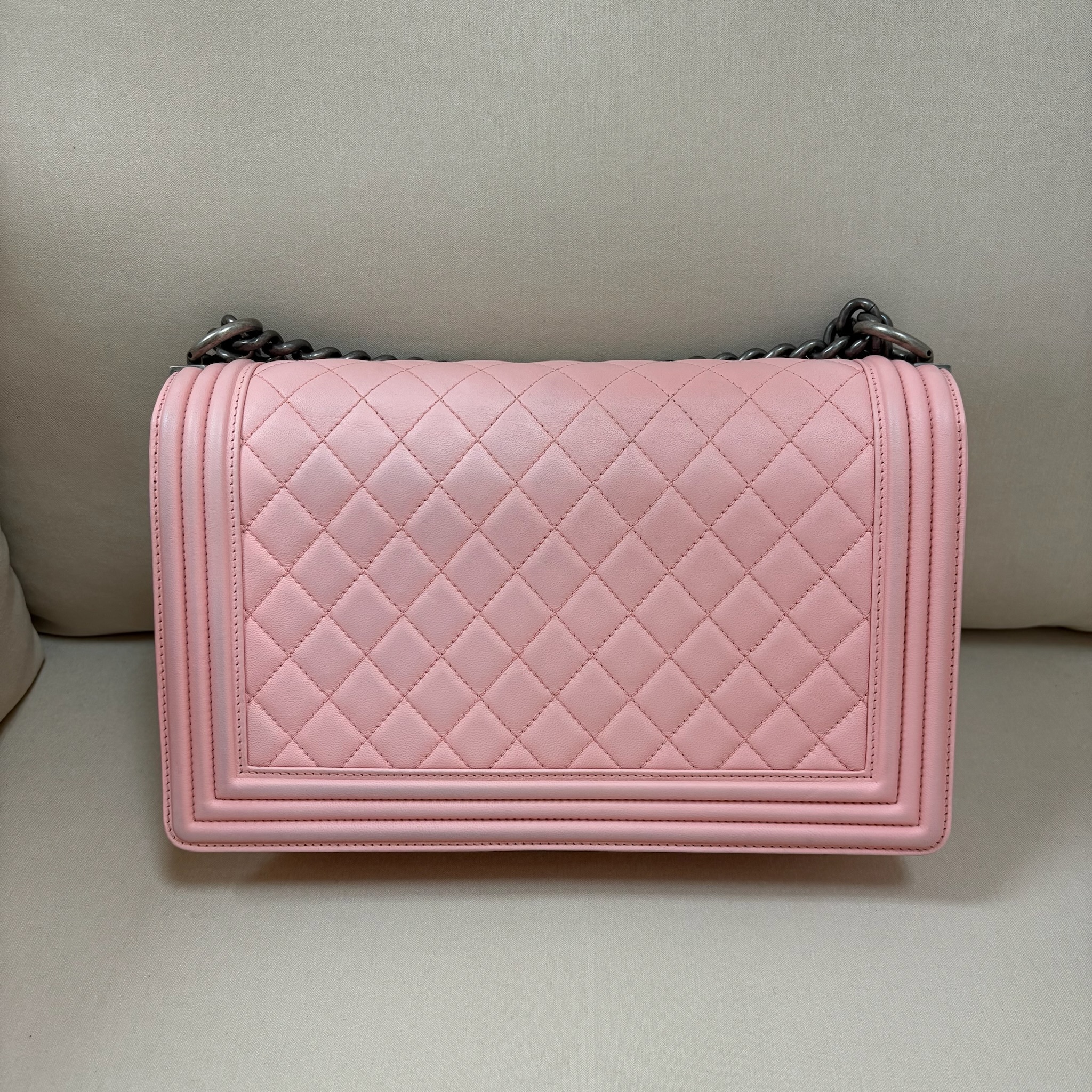 Chanel Boy 28 - Pink / Shw