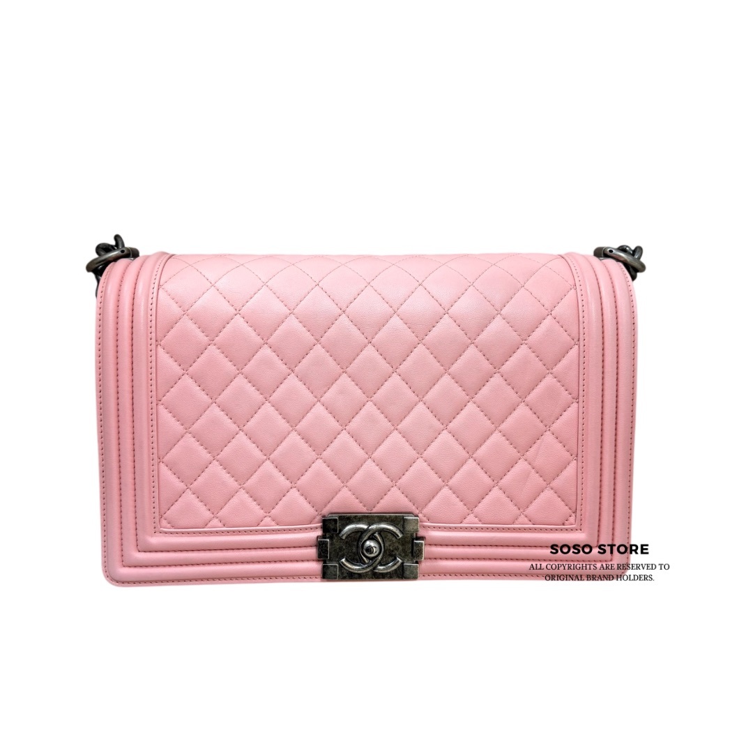 Chanel Boy 28 - Pink / Shw