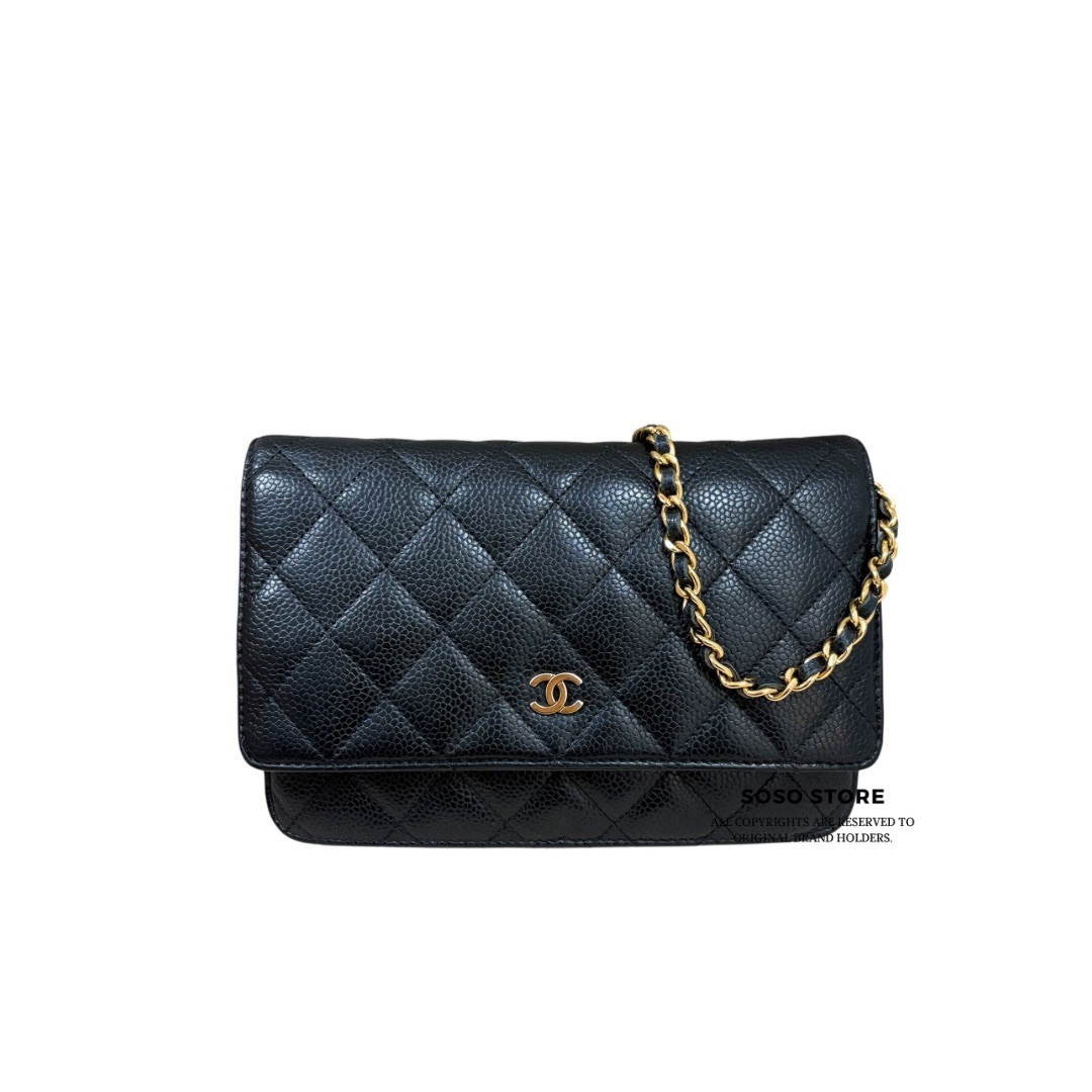 Chanel WOC - Black / Ghw