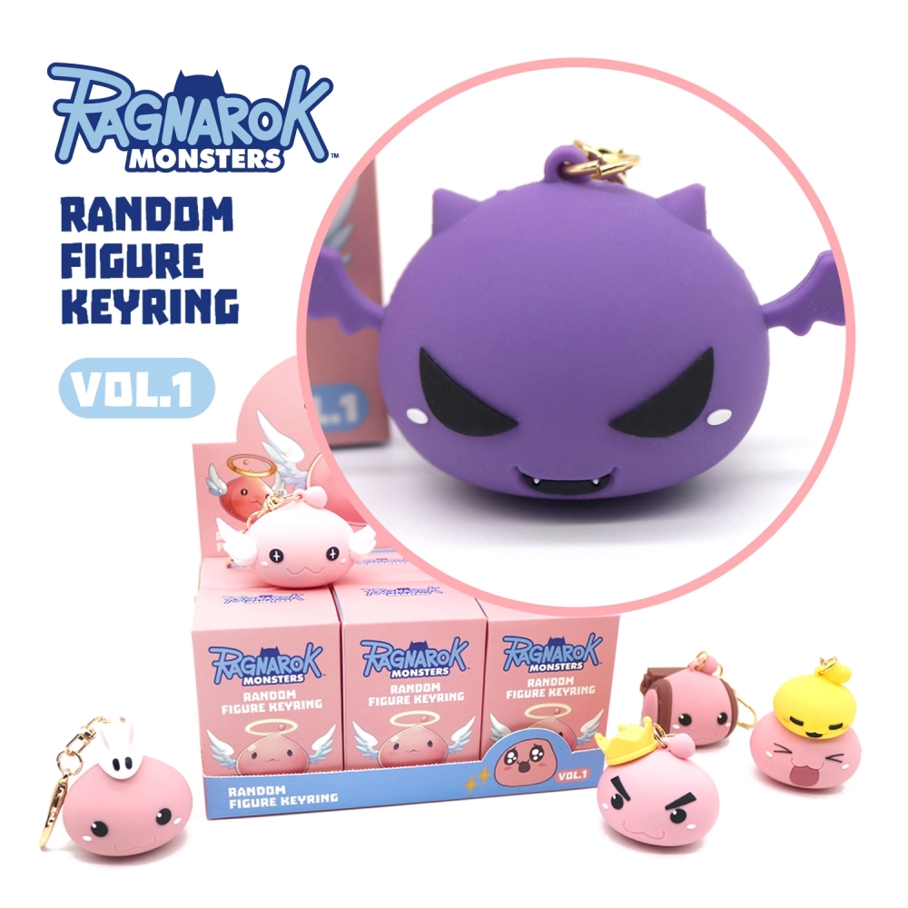 《RO仙境傳說》波利鑰匙圈盲盒(6款隨機出貨)