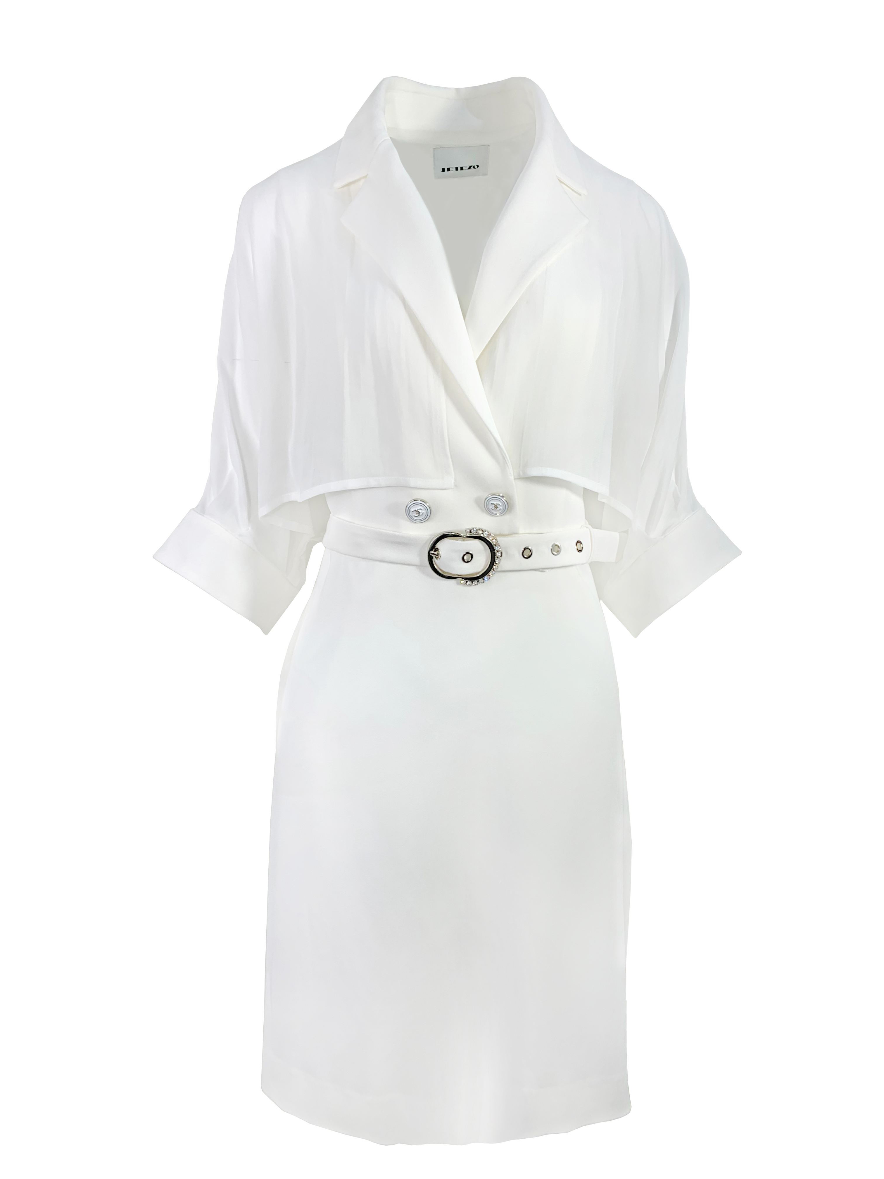 BB1EA032E1 沙丘驛站V領洋裝 (附布腰帶 / 官網限定)