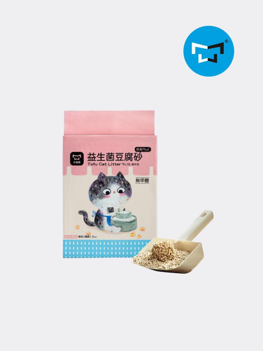 【水魔素】益生菌除臭豆腐砂1.5mm