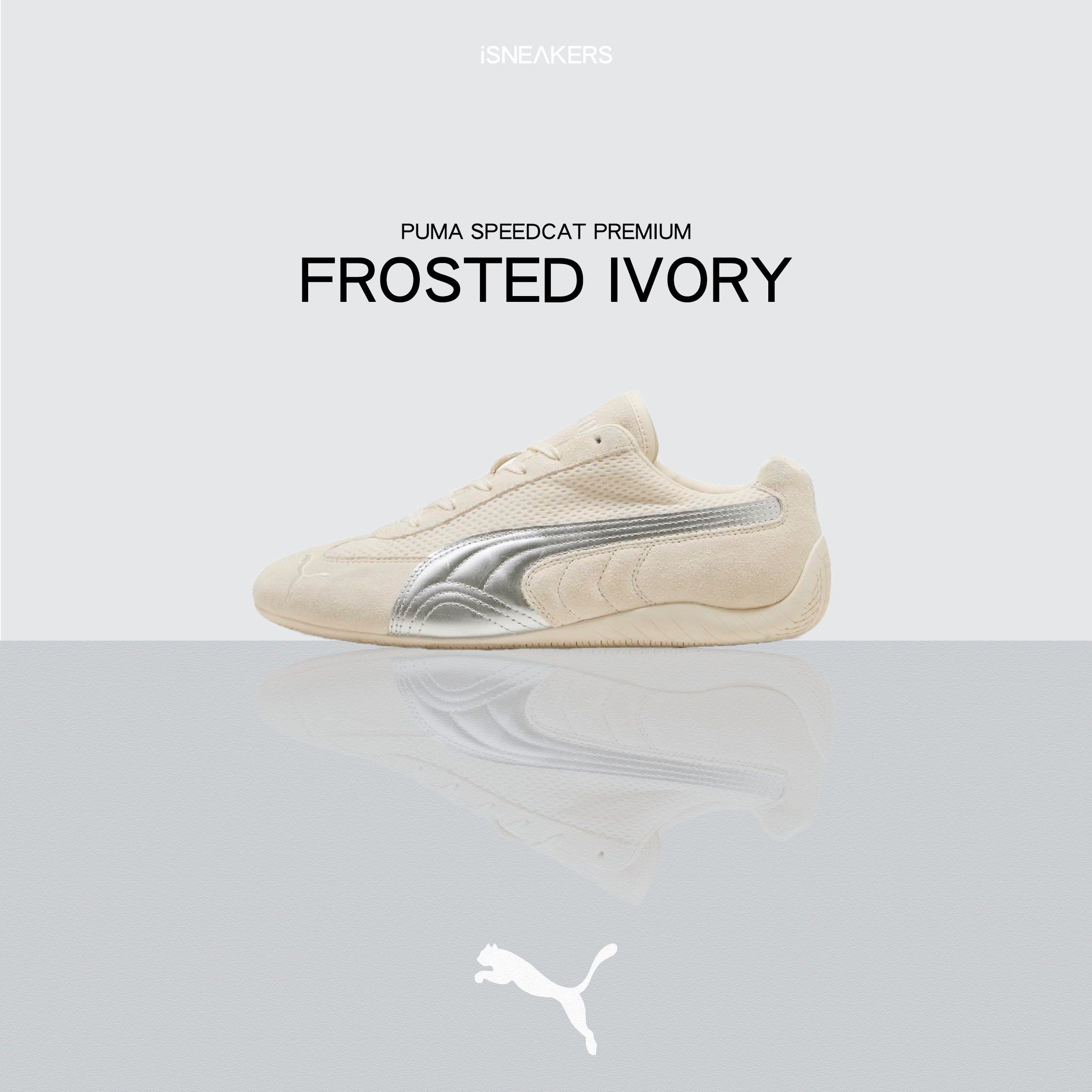 iSNEAKERS｜Puma Speedcat Premium "Frosted Ivory" 奶油白 403902-01