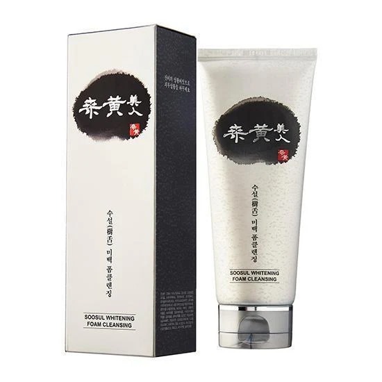 (2462)韓國樹舌臻白泡沫潔面乳Soosul whitening foam cleansing 150ml