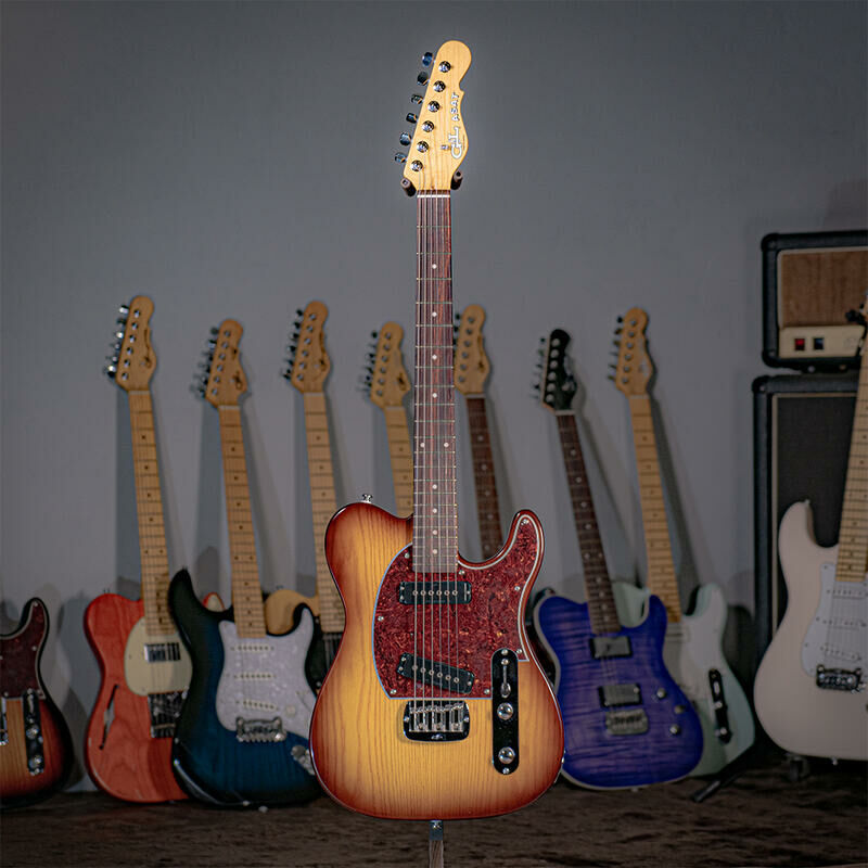 G&L Tribute ASAT Special Tobacco Sunburst 電吉他