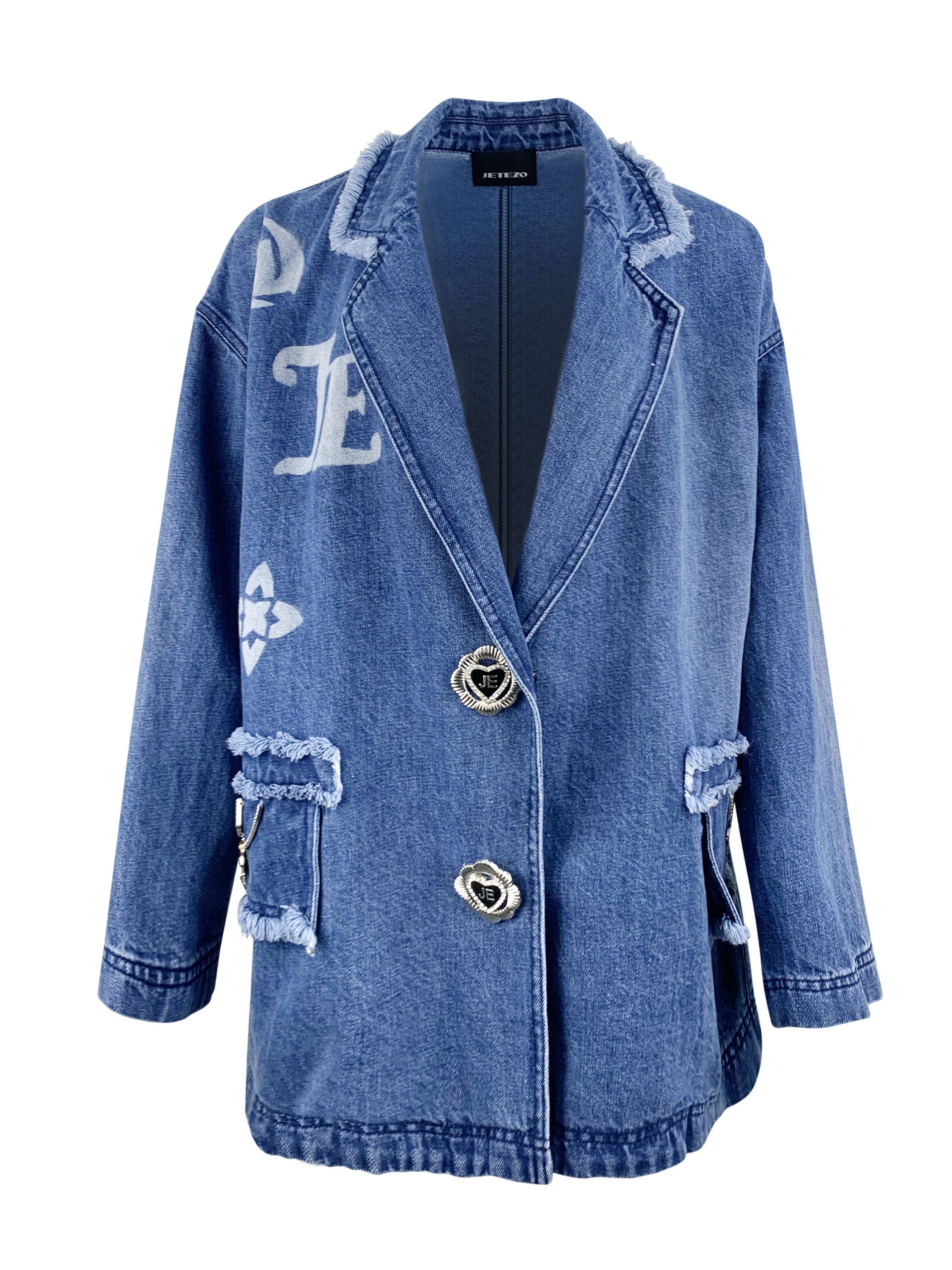 BB1EB111D1 航海日記全棉緹花牛仔外套 (官網限定)