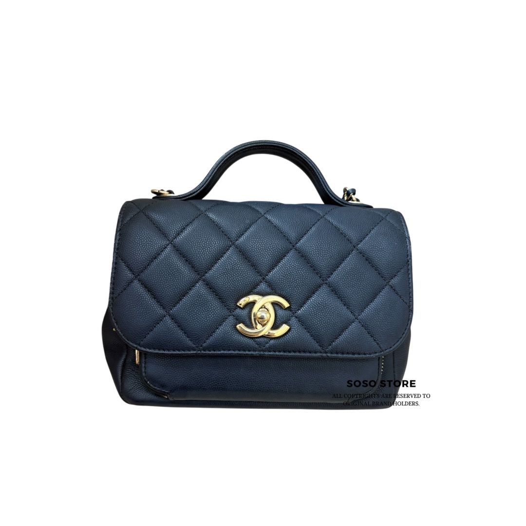 Chanel Business Affinity Bag - Black / Ghw