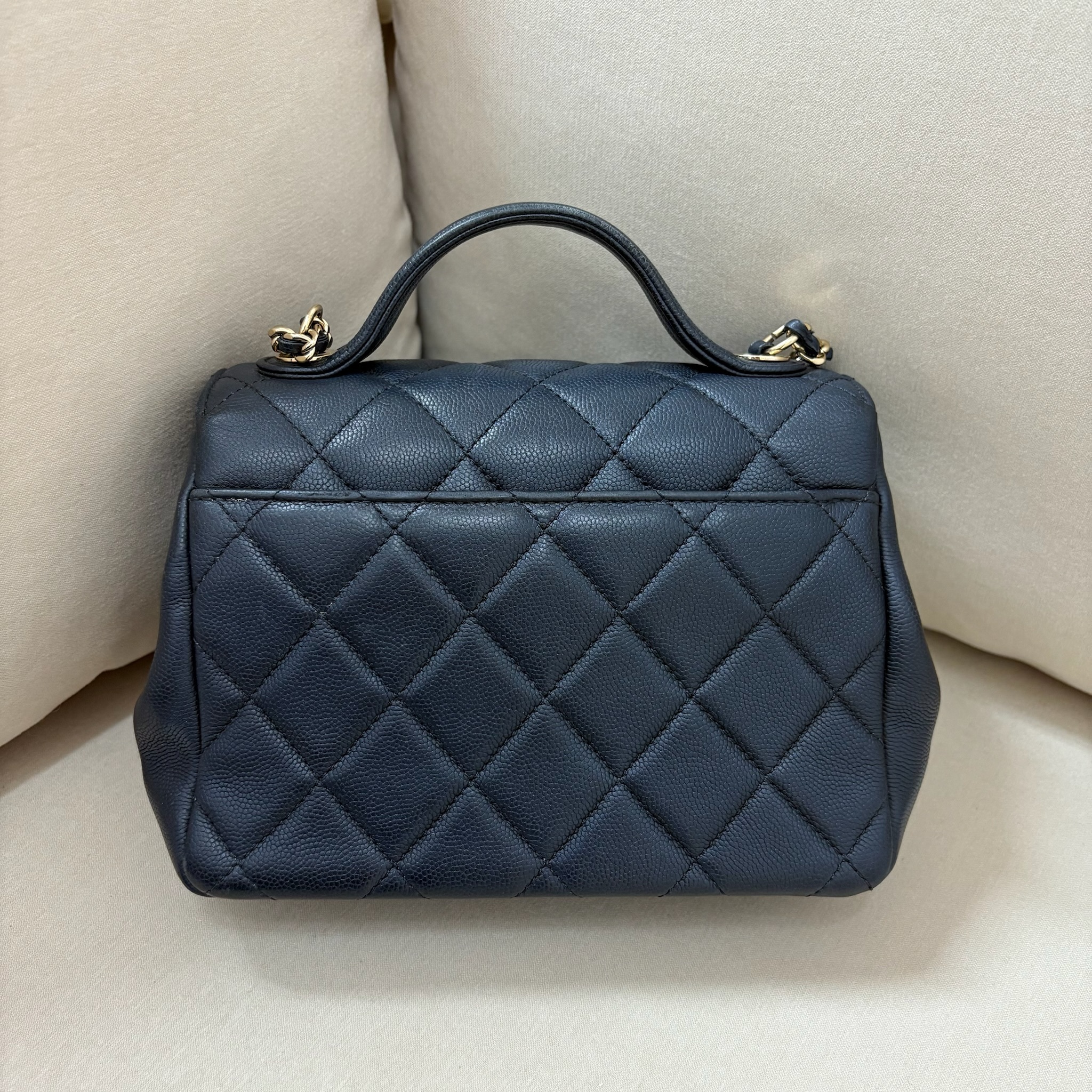Chanel Business Affinity Bag - Black / Ghw