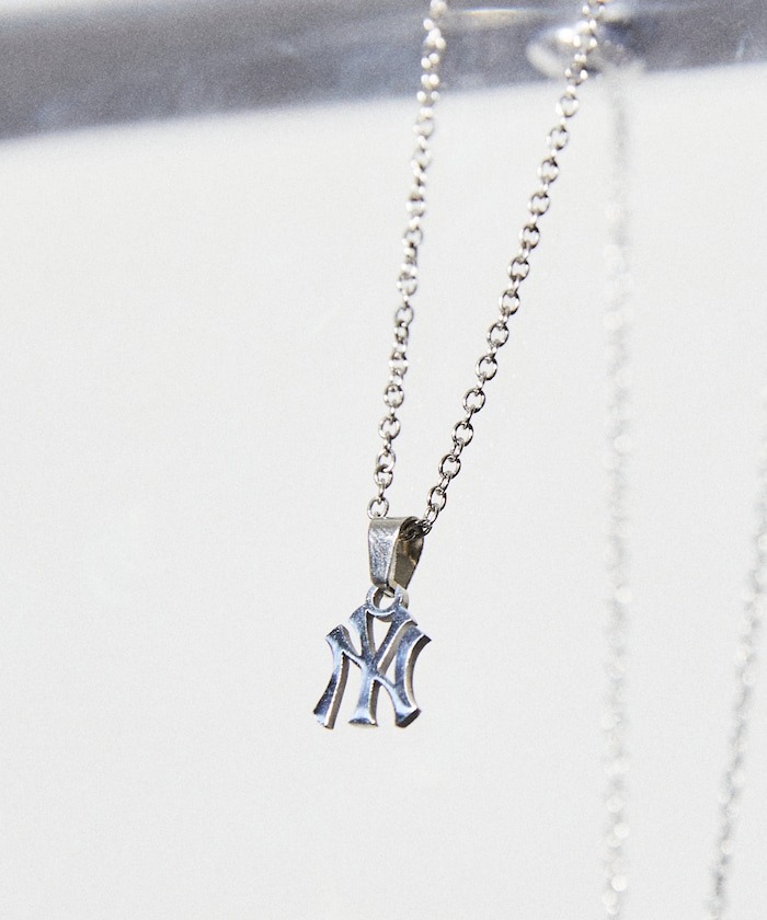 2025SS FREAK'S STORE MLB NY 紐約 洋基 金屬 不銹鋼 項鍊 現貨 1087089400002