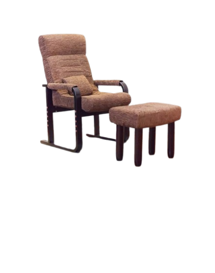 日式可摺疊兩段式長者高背椅