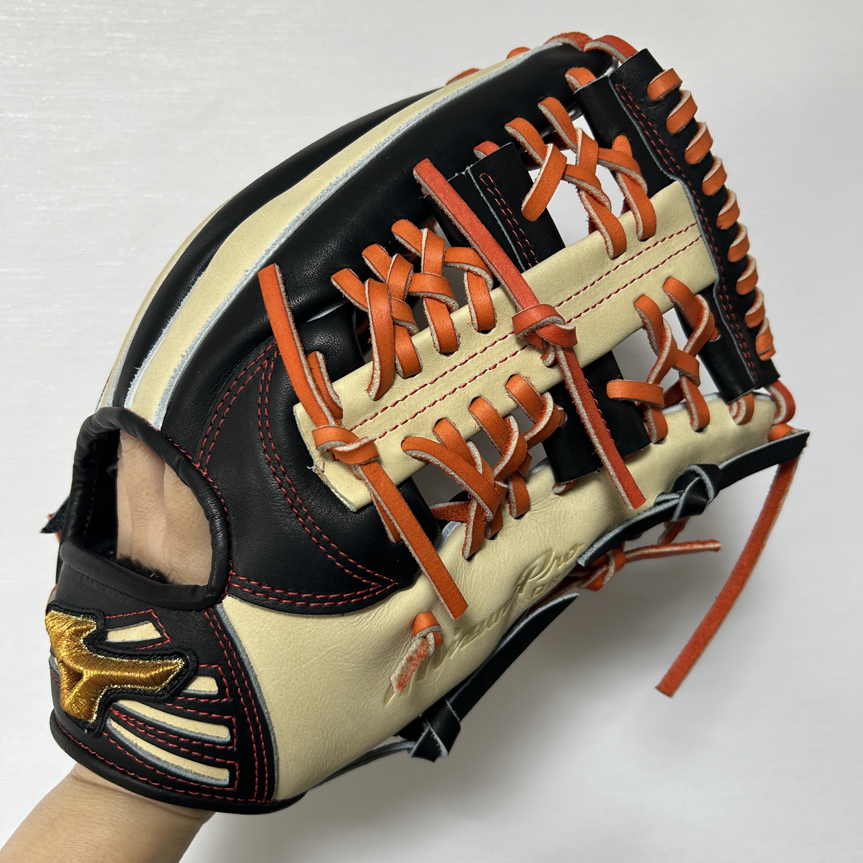 【照片分享】MIZUNO mizuno pro 軟式内野 1AJGR83150 長岡 秀樹(東京ヤクルト)モデル